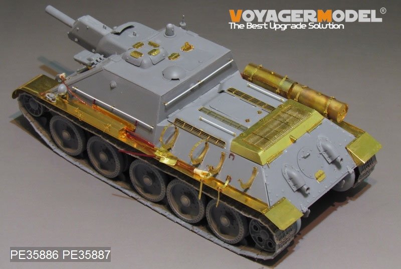 Voyager Model PE35886 WWII Russia SU-122 Basic For MINIART 1/35 – Bild 3