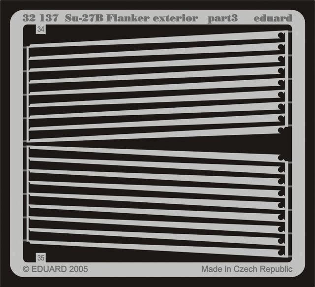 Eduard 32137 Su-27 Flanker B exterior 1/32 TRUMPETER – Bild 3