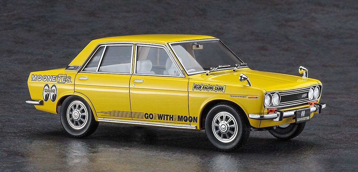 Hasegawa 20616 Datsun Bluebird 1600 SSS Mooneyes 1/24 – Bild 2