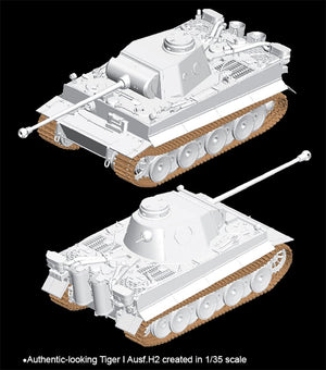 Dragon 6683 TIGER I Ausf.H2 7.5cm KwK 42 1/35 – image 2