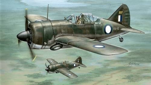 Specjal Hobby 48057 Buffalo model 339-23 RAAF and US. Army Service 1/48