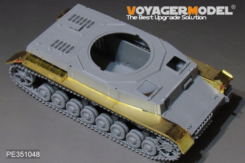 Voyager Model PE351048 WWII German Pz.Kpfw.IV Ausf.H-J Fenders For RFM 5033 – imagen 8