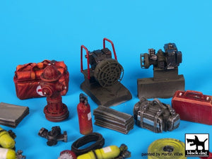 Black Dog T35144 Firefighters equipment accessories set 1/35 – immagine 2