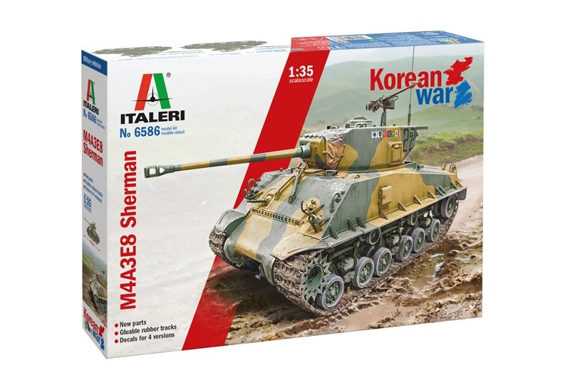 Italeri 6586 Sherman M4A3E8 - Korean War 1/35 – Bild 2