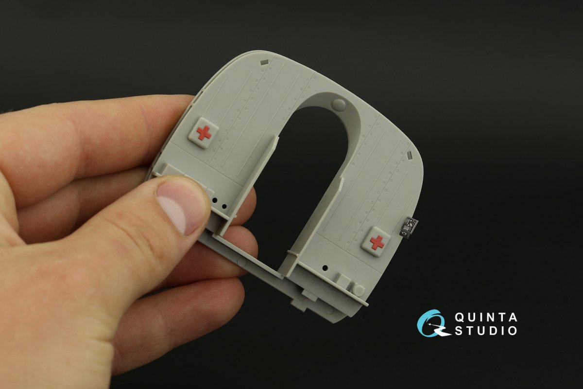 Quinta Studio QDS-35065 Mi-8MT 3D-Printed &amp;amp; coloured Interior on decal paper (Trumpeter) (Small version) 1/35 – immagine 10