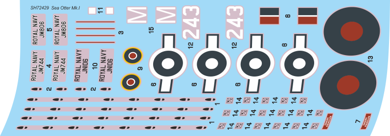 Special Hobby 72429 Supermarine Sea Otter Mk.I &amp;#39;WWII Service&amp;#39; 1/72 – immagine 5