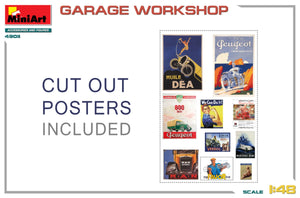 MiniArt 49011 GARAGE WORKSHOP 1/48 – image 3