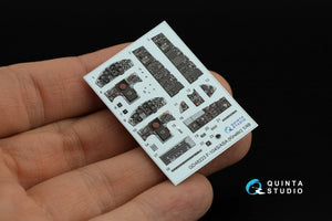 Quinta Studio QD48223 F-104S/ASA 3D-Printed &amp;amp; coloured Interior on decal paper (Kinetic) 1/48 – zdjęcie 2