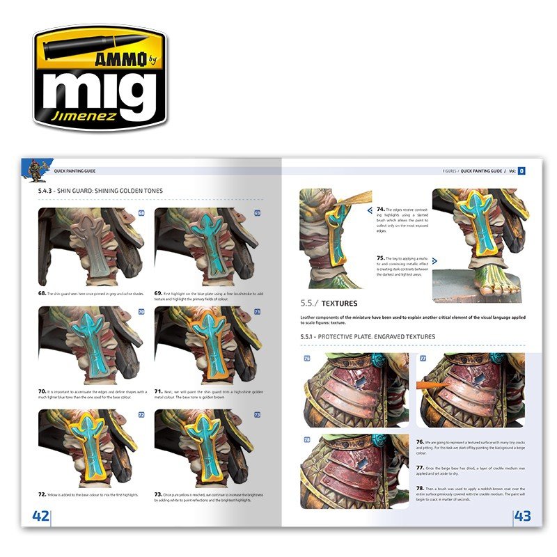 Ammo of Mig Jimenez 6220 ENCYCLOPÉDIE DES FIGURINES TECHNIQUES DE MODÉLISATION VOL. 0 - GUIDE RAPIDE DE PEINTURE (Anglais) – image 2