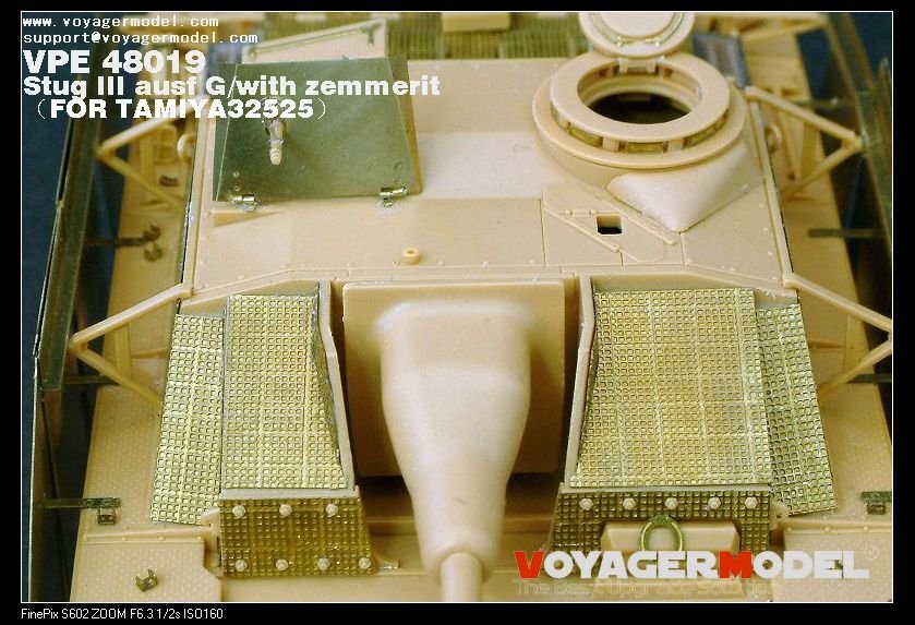 Voyager Model VPE48019 Stug III ausf G/with zemmerit 1/48 – Bild 6