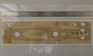 Wood Hunter W35028 Wood deck HMS Repulse for Trumpeter 1/350 – zdjęcie 2