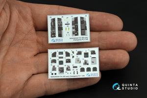 Quinta Studio QDS-48346 FA-18D early 3D-Printed &amp;amp; coloured Interior on decal paper (Hasegawa) (small version) 1/48 – imagen 11