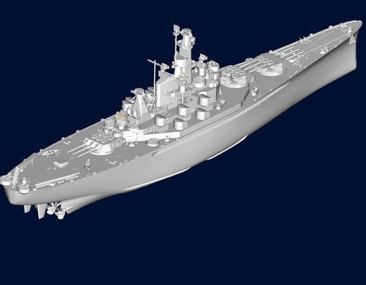 Trumpeter 05762 USS Alabama (BB-60) 1/700 – image 5