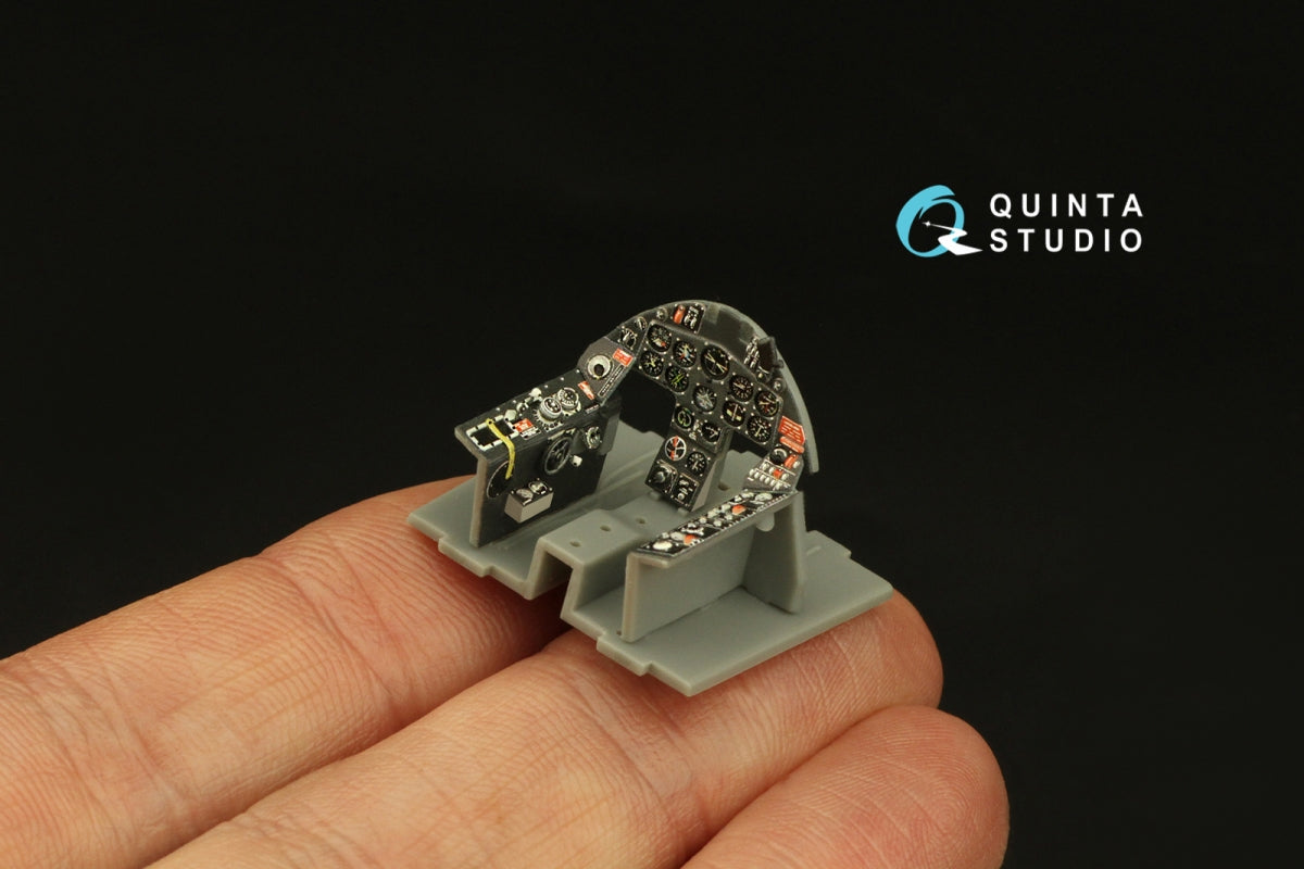 Quinta Studio QD48384 F8F-2 Bearcat 3D-Printed &amp;amp; coloured Interior on decal paper (Hobby Boss) 1/48 – Bild 8