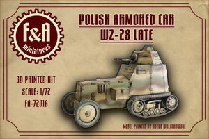 F&amp;amp;A Miniatures FA-72016 WZ.28 Late 1/72