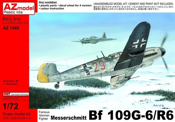 AZ Model AZ7460 Messerschmitt Bf 109G-6/R6 1/72