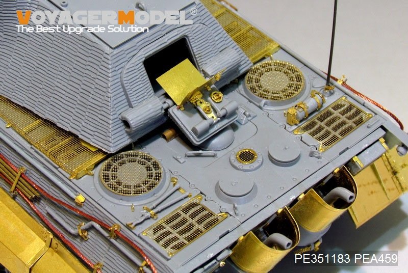 Voyager Model PE351183 WWII German King Tiger (Porsche Turret)（For DRAGON/ZVEZDA kit) 1/35 – Bild 9