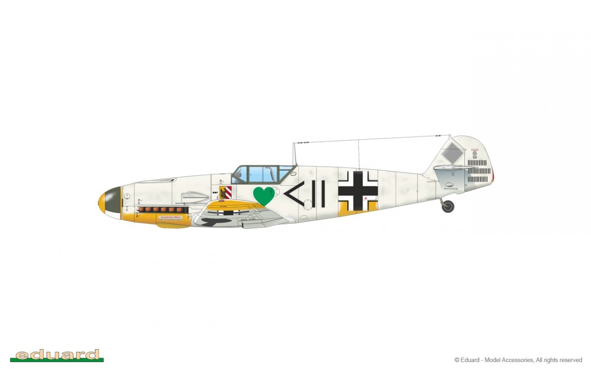 Eduard 82115 Bf 109F-2 1/48 – imagen 6