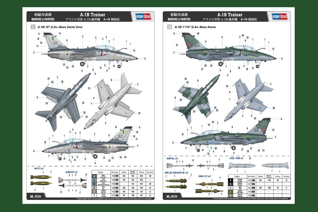 Hobby Boss 81744 A-1B Trainer 1/48 – immagine 2