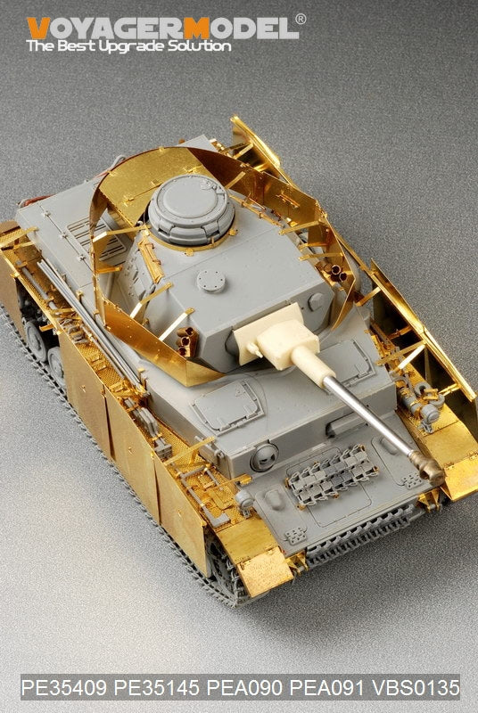 Voyager Model PE35409 WWII German Pz.Kpfw.IV Ausf.G basic w/smoke discharger For DRAGON 1/35 – immagine 8