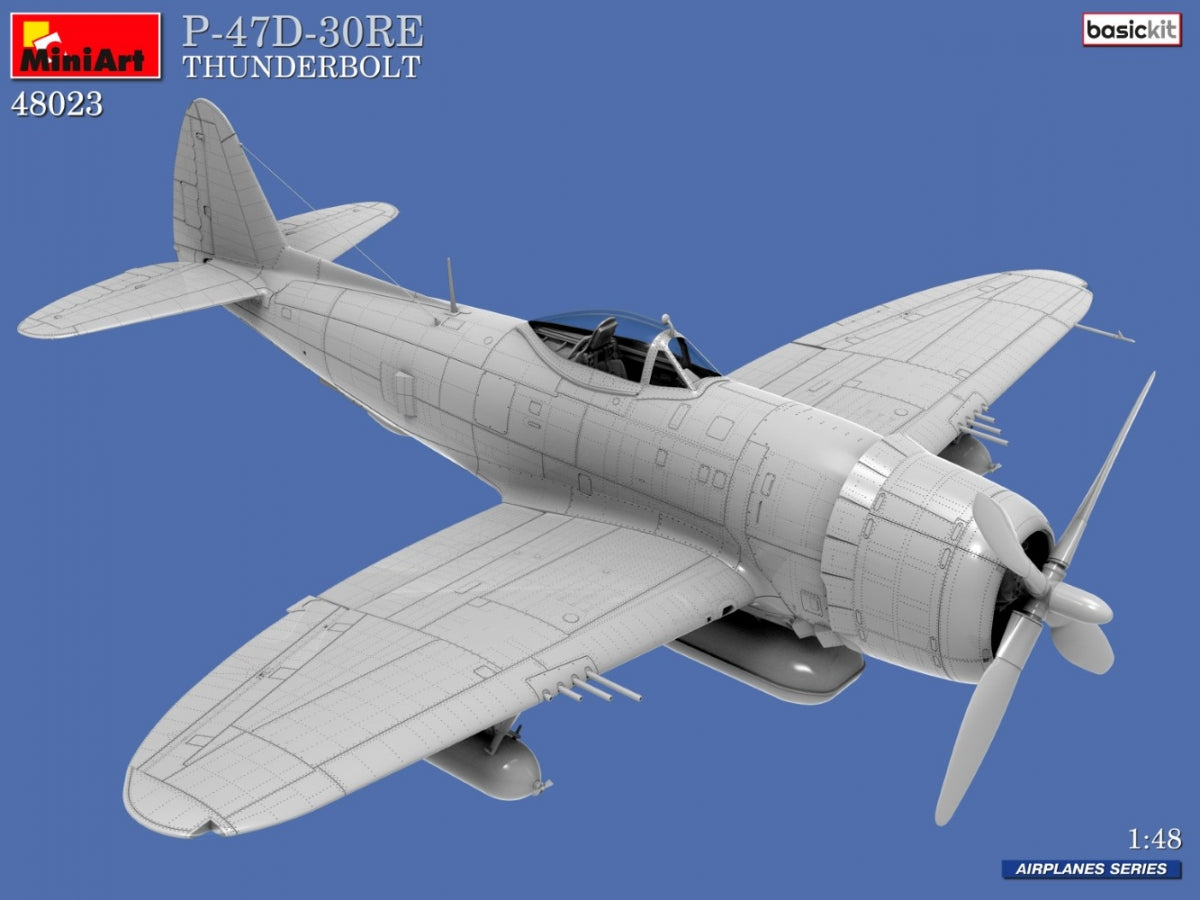 MiniArt 48023 P-47D-30RE THUNDERBOLT. BASIC KIT 1/48 – image 6