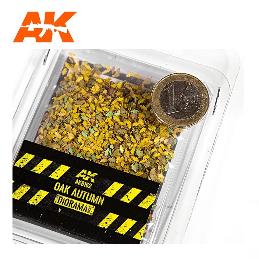 AK Interactive AK8162 OAK AUTUMN LEAVES 75MM / 90MM 1/32 1/35 – immagine 2