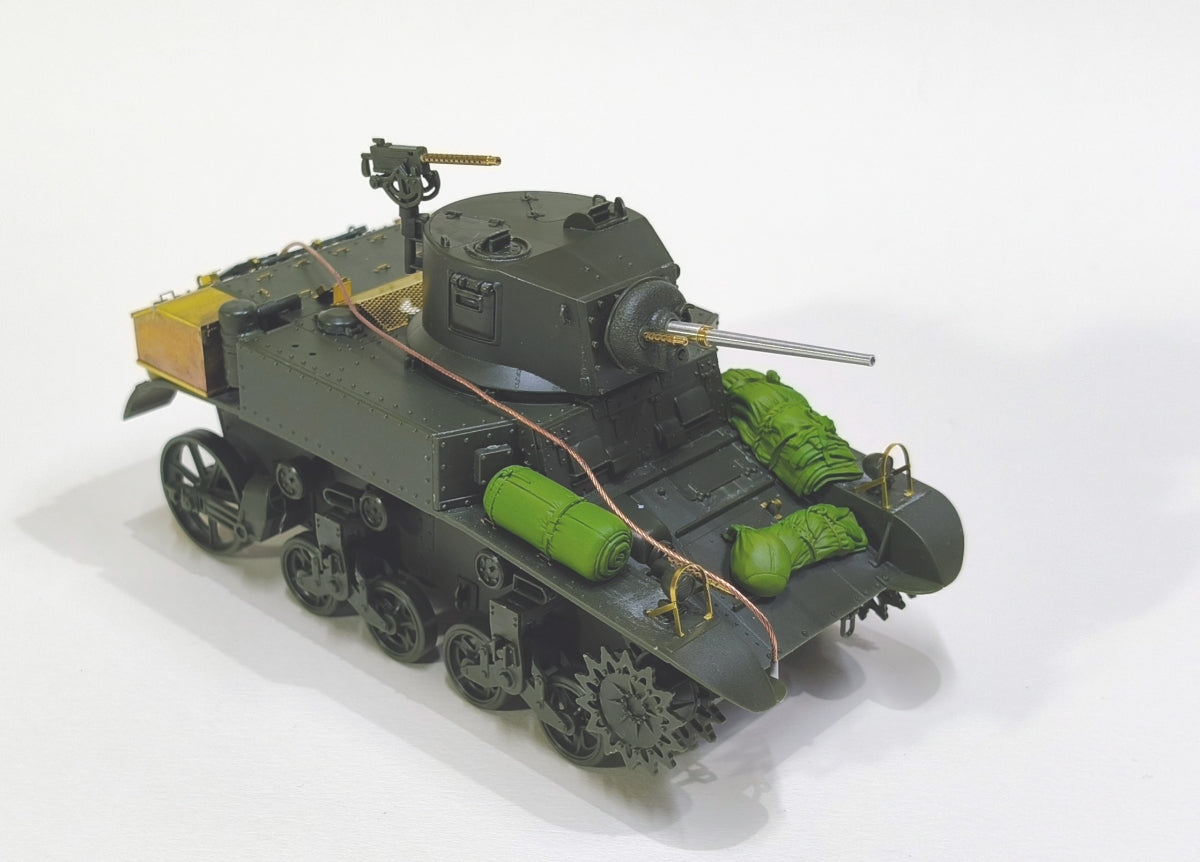 Eureka XXL ER-3585 Zestaw waloryzujący do czołgu lekkiego US M3A1 STUART. dopasowany do modeli Academy/Italeri / Upgrade set for the US M3A1 STUART light tank, fits Academy/Italeri kit 1/35