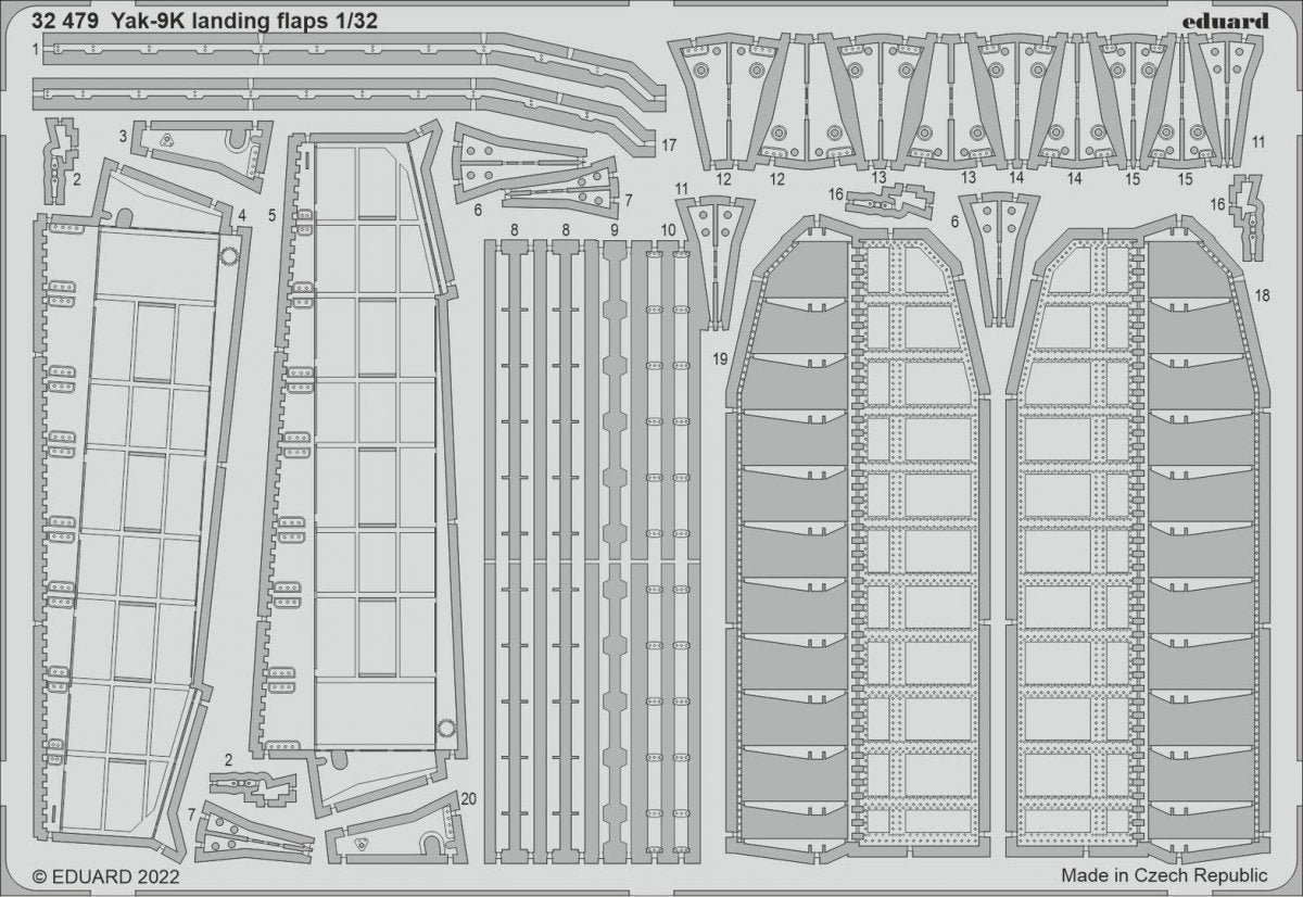 Eduard BIG33149 Yak-9K ICM 1/32 – immagine 4