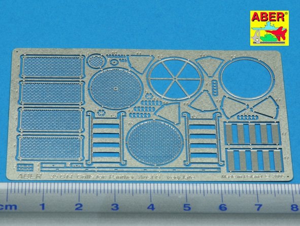 Aber 35G14 Grilles pour char allemand Sd.Kfz.171 Panther, Ausf.G dernier modèle (1/35)  – image 2