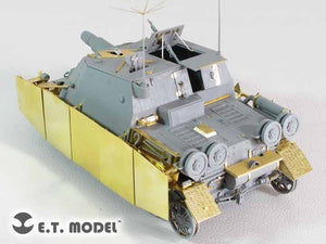 E.T. Model E35-233 WWII German Stu.Pz.IV&amp;quot;Brummbar&amp;quot; Schurzen（Mid Production) (For DRAGON Smart Kit) 1/35 – Bild 4