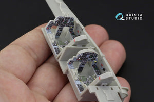 Quinta Studio QD48210 F-5F-2 3D-Printed &amp;amp; coloured Interior on decal paper (AFV club) 1/48 – imagen 8
