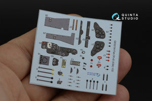 Quinta Studio QD32104 Fiat CR.42 3D-Printed &amp;amp; coloured Interior on decal paper (ICM) 1/32 – Bild 11