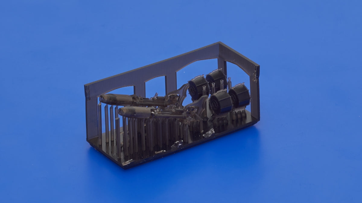 Omask 104832 MG-FF manually controlled installation 3D print 1/48 – zdjęcie 3