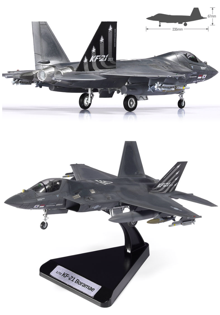 Academy 12585 ROKAF KF-21 Boramae 1/72 – immagine 8