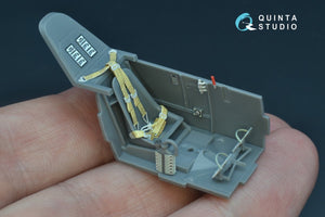 Quinta Studio QD48176 Bf 109E-1 3D-Printed &amp;amp; coloured Interior on decal paper (for Wingsy kits kit) 1/48 – immagine 5