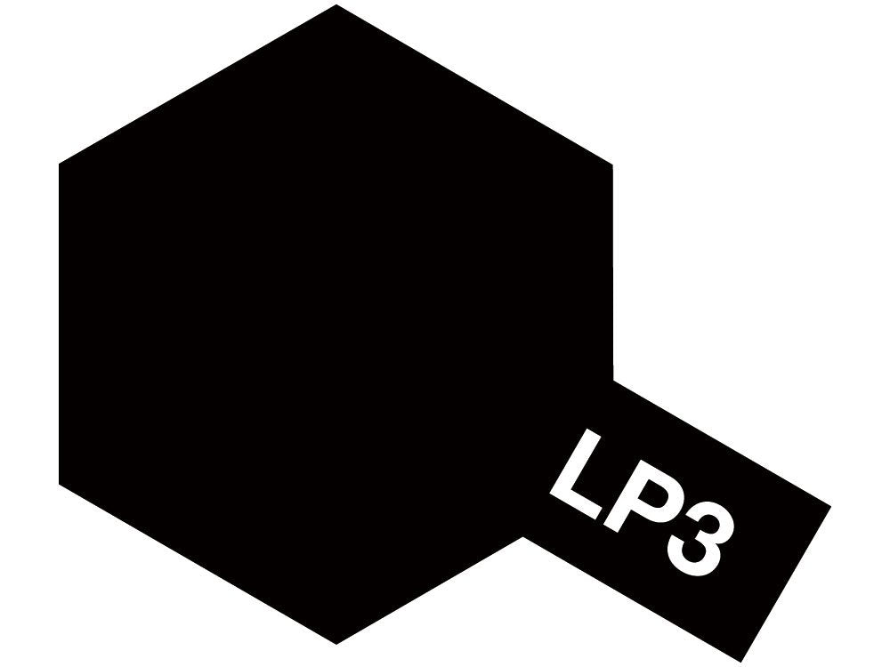 Tamiya 82103 LP-3 Flat black 10ml – image 2