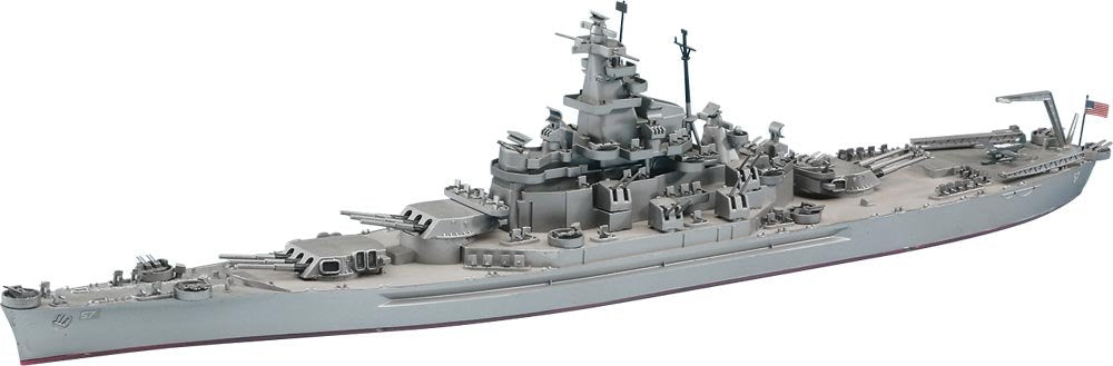 Hasegawa WL607 U.S.S. Battleship South Dakota 1/700 – immagine 2