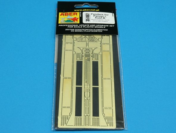 Aber 35067 Błotniki do Panzer I Ausf.B (DRA) 1/35 – zdjęcie 3