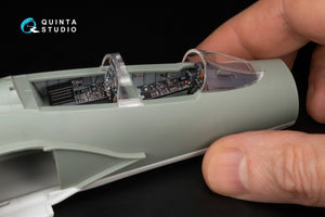 Intérieur imprimé en 3D et coloré sur papier décalcomanie (Academy) du F-4J Phantom II de Quinta Studio QD+48489 (avec pièces en résine imprimées en 3D) à l&amp;#39;échelle 1/48 – image 14