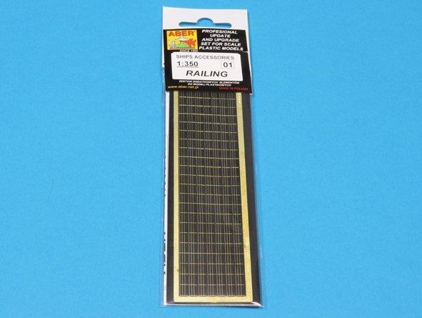 Aber 350-01 Ships railing 1/350 – imagen 4