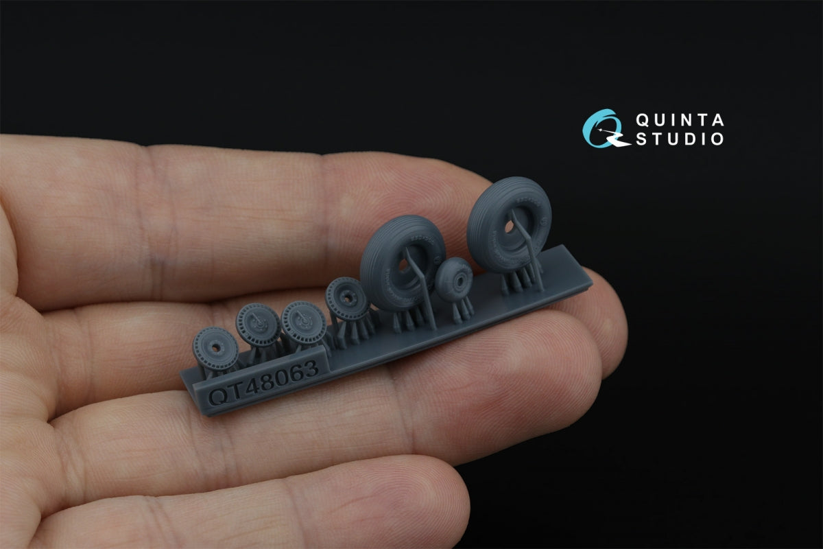 Quinta Studio QR+32046 British Fighter Seatbelts, mid WWII (with metal buckles) (All kits) 1/32 – imagen 8