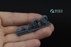 Quinta Studio QR+32046 British Fighter Seatbelts, mid WWII (with metal buckles) (All kits) 1/32 – imagen 8