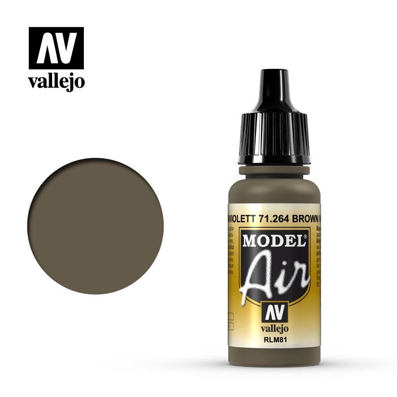 Vallejo 71264 BROWN VIOLET RLM81 – immagine 2