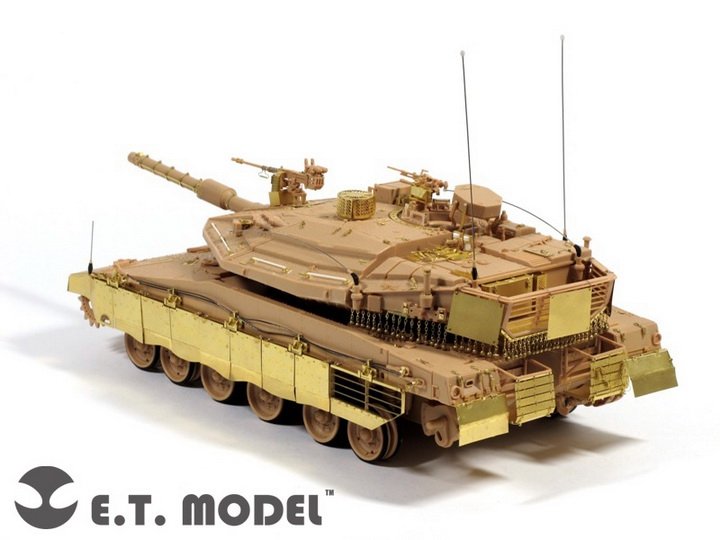 E.T. Model E35-101 Israel Merkava Mk.IV Tank Basic (For HOBBY BOSS 82429) 1/35 – immagine 3