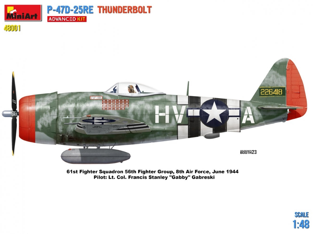 MiniArt 48001 P-47D-25RE Thunderbolt - Advanced Kit 1/48 – imagen 12