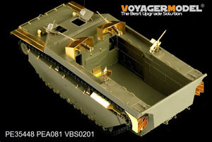 Maquette Voyager PE35448 WWII US LVT-4 Water Buffalo Landing Vehicle Chenillé de base pour AFV CLUB 35205 1/35  – image 5