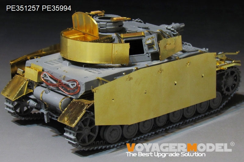 Voyager Model PE351257 WWII German Pz.Kpfw.IV Ausf.F1 LateProduction Basic For DRAGON 6957 1/35 – zdjęcie 3