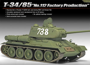 Academy 13290 T-34/85 No.112 Factory Production 1/35 – Bild 5