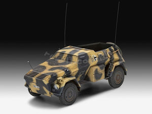 Revell 03335 SCUD-B German Command Armoured Vehicle Sd.Kfz.247 Ausf.B 1/35 – immagine 2