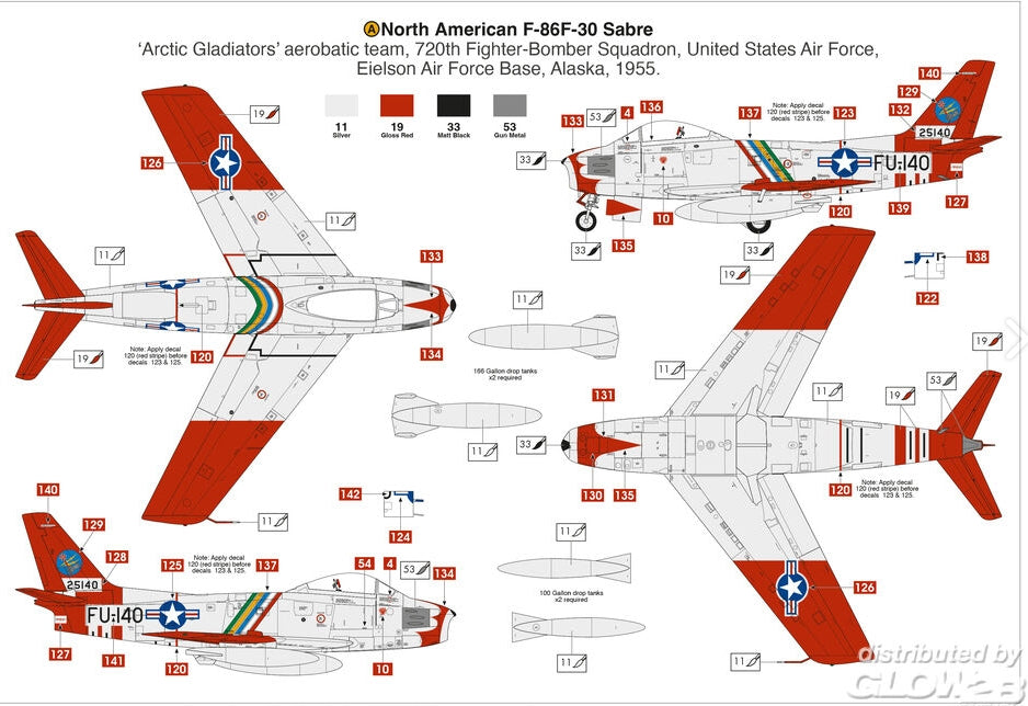 Airfix 08111 North American F-86F Sabre 1/48 – image 7